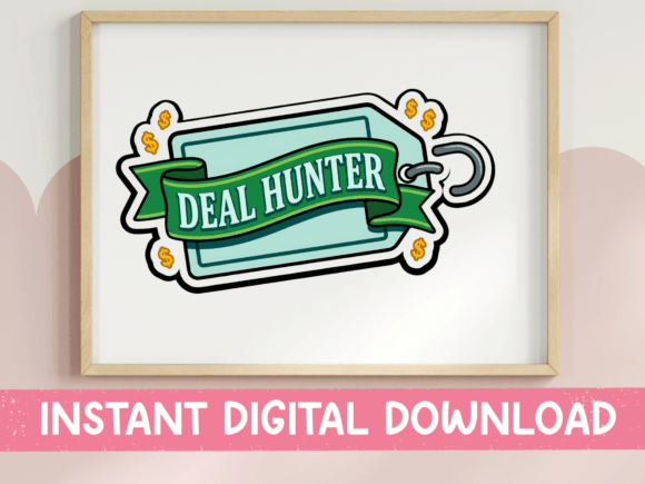 Deal Hunter Price Tag Sticker Graphics