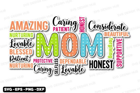 Mom Life SVG, Mother's Day PNG Sticker